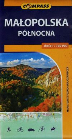 Małopolska Północna mapa turystyczno-krajoznawcza 1:100 000