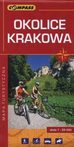 Okolice Krakowa Mapa turystyczna 1:55000