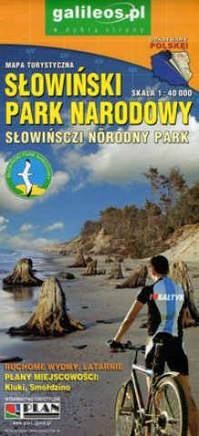Słowiński Park Narodowy Mapa turystyczna 1:40 000