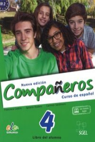 Companeros 4 Podręcznik + licencia digital - nueva edicion