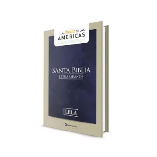 LBLA Santa Biblia, Letra grande tamano manual, Tapa Dura