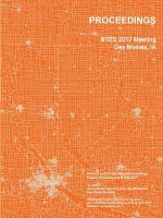 BTES 2017 Proceedings