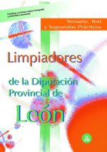 Limpiadores, Diputación Provincial de León. Temario, test y supuestos prácticos