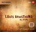 Louis Armstrong All Stars (Stuttgart 1959), 1 Audio-CD + 1 DVD