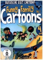 Funny Family Cartoons. Vol.1, 4 DVDs