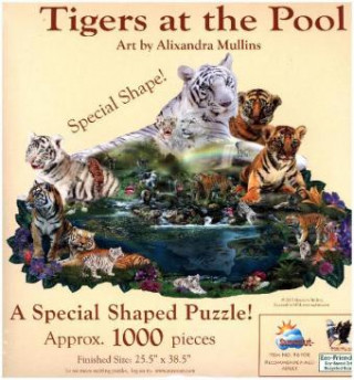 Tiger am Teich (Formpuzzle)