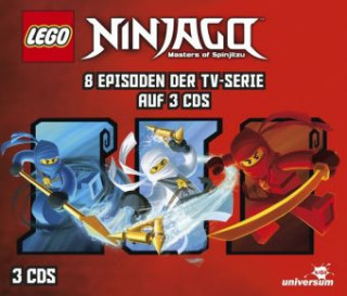 LEGO Ninjago Hörspielbox. Tl.1, 3 Audio-CDs