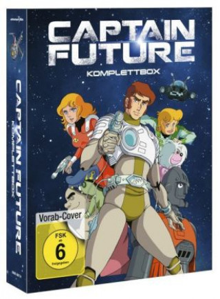 Captain Future Komplettbox, 4 Blu-ray