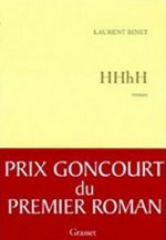 HHhH (Prix Goncourt du premier roman 2010)