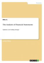 The Analysis of Financial Statements