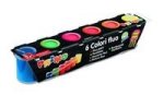 Farby Primo Fluo 6 kolorów w plastikowych pojemniczkach