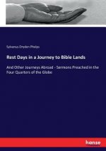 Rest Days in a Journey to Bible Lands