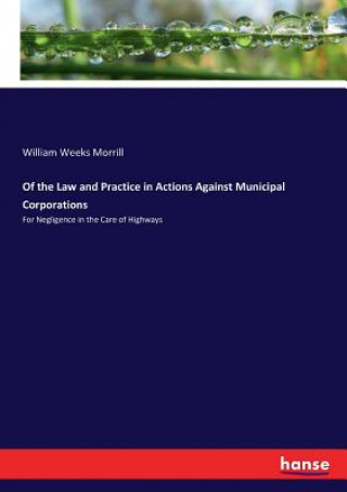Of the Law and Practice in Actions Against Municipal Corporations