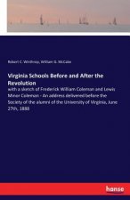 Virginia Schools Before and After the Revolution