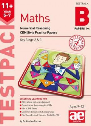 11+ Maths Year 5-7 Testpack B Papers 1-4