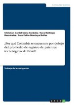 ?Por que Colombia se encuentra por debajo del promedio de registro de patentes tecnologicas de Brasil?