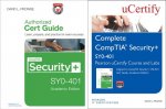 Comptia Security+ Syo-401 Pearson Ucertify Course and Labs and Textbook Bundle