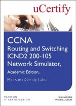 CCNA Routing and Switching ICND2 200-105 Network Simulator, Pearson uCertify Academic Edition Student Access Card
