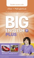 Big English Plus 5 Pupil's eText and MyEnglishLab Access Card