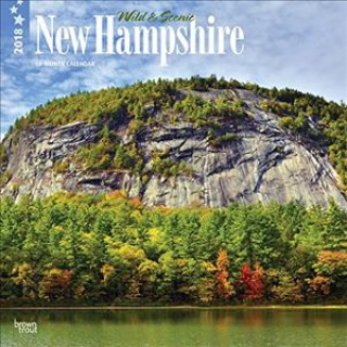2018 New Hampshire, Wild & Scenic Wall Calendar