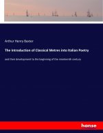 Introduction of Classical Metres into Italian Poetry