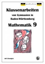 Mathematik 9, Klassenarbeiten von Gymnasien in Baden-Württemberg mit Lösungen