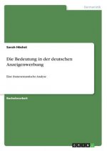 Die Bedeutung in der deutschen Anzeigenwerbung
