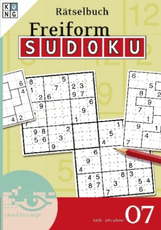 Freiform-Sudoku Rätselbuch 07