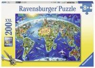 Große, weite Welt. Kinderpuzzle 200 Teile