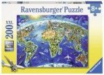 Große, weite Welt. Kinderpuzzle 200 Teile