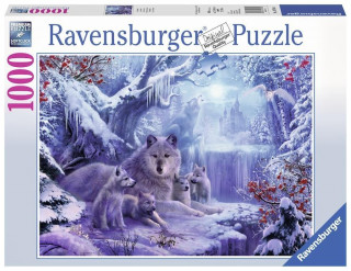 Winterwölfe. Puzzle 1000 Teile