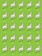 Open Court Reading Alphabet Sound Stickers, Grade K