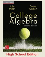 Miller, College Algebra (C) 2017, 2e, Student Edition, Reinforced Binding