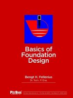 Basics of Foundation Design