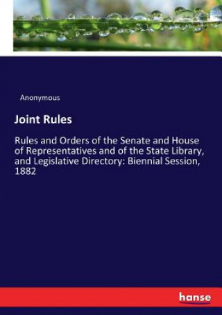 Joint Rules