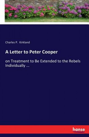 Letter to Peter Cooper