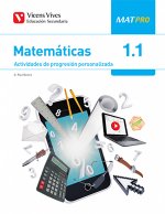 MAT PRO. Matemáticas 1. Actividades de progresión personalizada. Libro 1,2 y 3