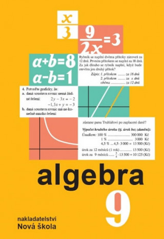 Algebra 9 učebnice