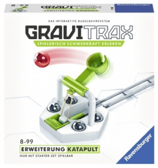 Ravensburger GraviTrax Erweiterung Katapult - Ideales Zubehör für spektakuläre Kugelbahnen, Konstruktionsspielzeug für Kinder ab 8 Jahren