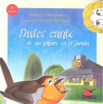 Dulce canto de un pájaro en el jardín