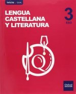 Lengua castellana y literatura 3 ESO volúmen anual inicia dual libro del alumno