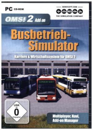 OMSI 2 AddOn, Busbetrieb-Simulator, 1 CD-ROM