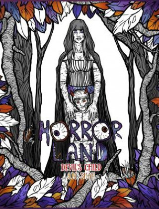 Adult Coloring Book Horror Land