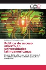 Política de acceso abierto en universidades latinoamericanas