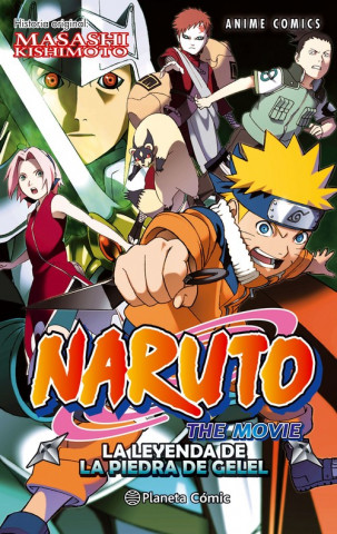 Naruto anime comic 3, La leyenda de la piedra de Gelel