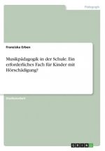 Musikpädagogik in der Schule. Ein erforderliches Fach für Kinder mit Hörschädigung?