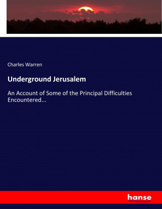 Underground Jerusalem