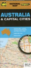 Australia & Capital Cities 1 : 5 800 000