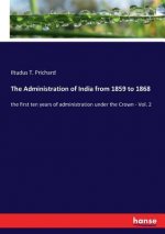 Administration of India from 1859 to 1868