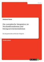 Die europäische Integration im Neofunktionalismus und Intergouvernementalismus